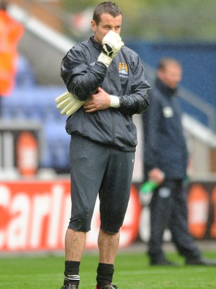 Given during the warm-up for the match against Wigan