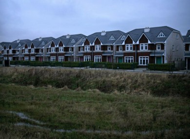 File photo of a Co Dublin development.