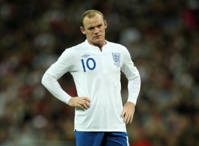 Wayne Rooney has scored for England just once in the last 13 months.