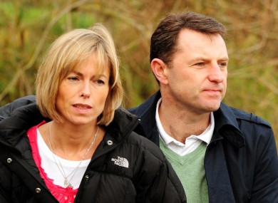 Kate and Gerry McCann: