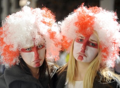 Not coming home, not coming home, not cooooming... football's NOT coming home.
