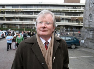 Judge Alan Mahon estimates the cost of the planning tribunal will overrun