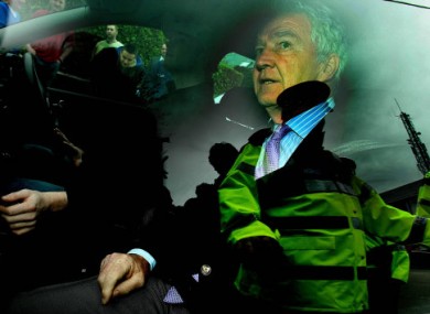 Sean FitzPatrick after being questioned by gardai last year about alleged financial irregularities