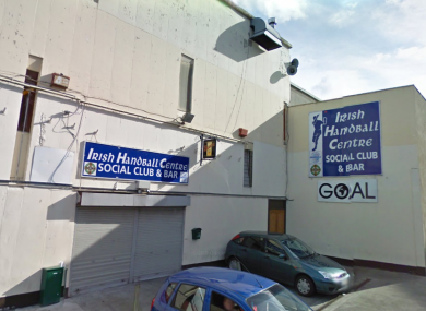The Irish Handball Centre beside Croke Park, which is planned for redevelopment against the wishes of local residents.