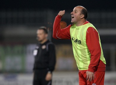 Paul Cook: Sligo welcome Bohemians for the televised clash at the Showgrounds.