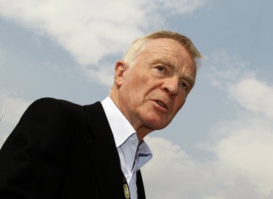 File photo of Mosley in the paddock of the Italian F1 GP in 2009.
