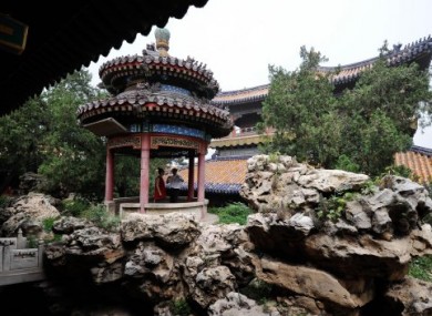 File photo of a pavillion inside the Forbidden City.