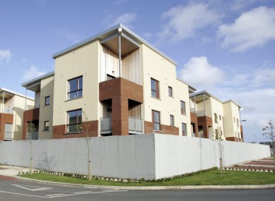 Unsold apartments in Dublin in 2008