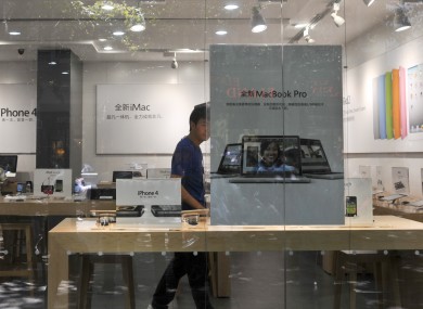 An Apple store in China that's not really an Apple store.