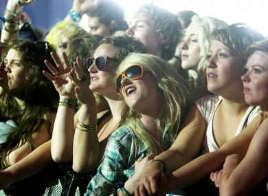 Crowds at Oxegen 2010