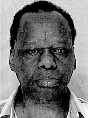 Onyango Obama, as photographed by police after his arrest last week.