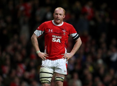 Williams currently has 99 caps for Wales.
