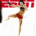 MMA star Gina Carano posed for the ESPN body issue.