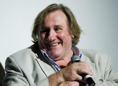 French actor Gerard Depardieu
