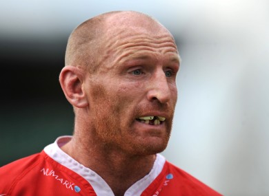 Thomas was the first Welsh international to reach 100 caps.