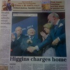 David Norris is pictured congratulating the