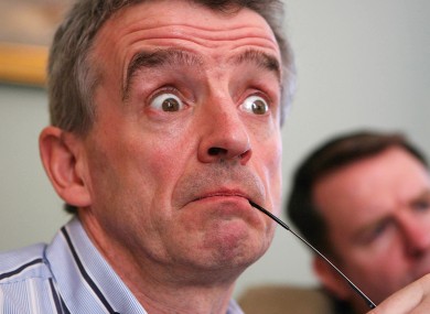 It is unclear why the CEO of Ryanair was asked for his views on child benefit
