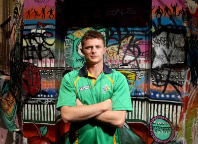 Brisbane Lions' Pearce Hanley ahead of tomorrow's second Test.