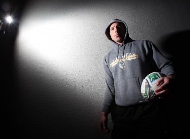 Connacht's Gavin Duffy at Monday's press conference.