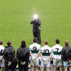 The Portlaoise team have their picture taken ahead of the Leinster Club SFC quarter-final at O'Moore Park.