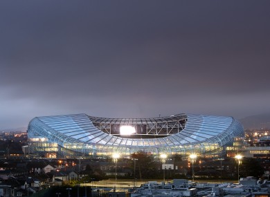 If England do come to Dublin, the Aviva Stadium will host the match
