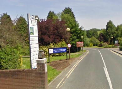 The entrance to Cavan Hospital