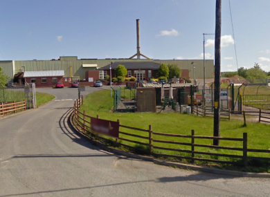 The Lagan Bricks complex in Drumgill, just inside the Co Meath border with Cavan - where workers were given less than a day's notice about their redundancy last month.