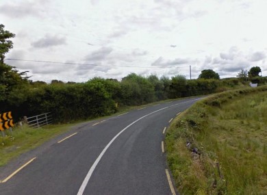 The road at Killavoher in Co Galway (File photo)