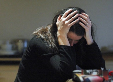 File photo posed by model.