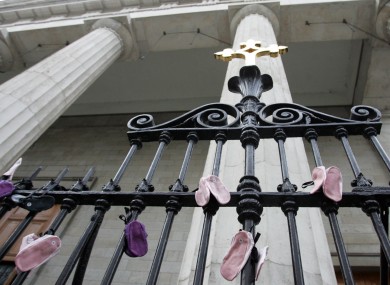 Images from a 2010 protest