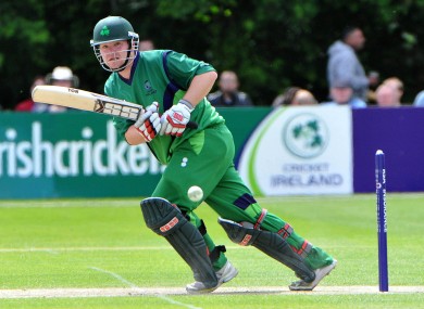 Paul Stirling at the crease (file photo).