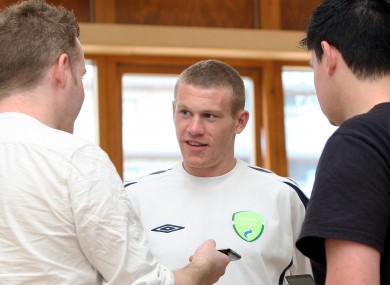 Sunderland's James McClean (file photo).