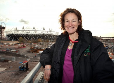 Sonia O'Sullivan at the Olympic Park in London recently.
