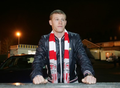 James McClean: the new guy.