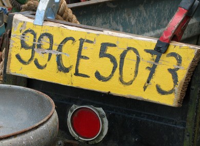 Not quite a cherished number...Revenue made €166,000 on chosen licence plates for vehicles