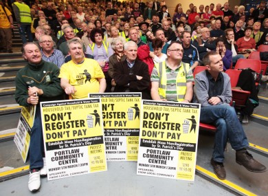 The rally in Dublin on Saturday