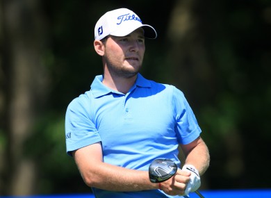 Branden Grace in the swing of things.