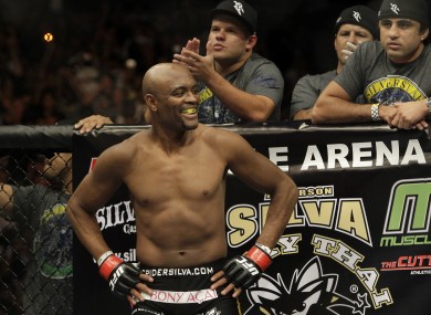 Anderson Silva (above) is set for a re-match with Chael Sonnen.