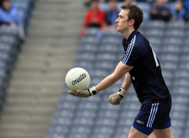 Michael Savage starts in goal for Dublin against Laois tomorrow night.