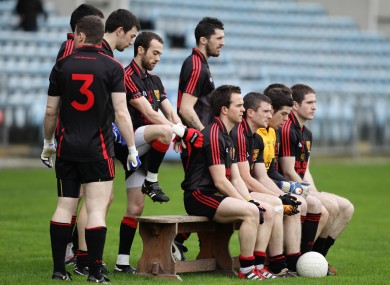 Down: on the cusp of a place in the Division 1 semi-finals.