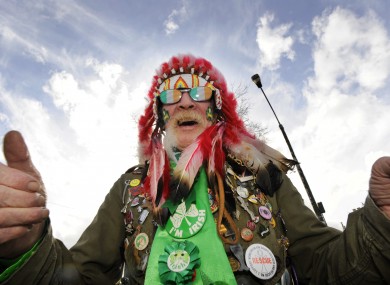 James Hemste isn't grand marshal this year but maybe he should be... he has participated in over 36 St Patrick's Day parades in Dublin.
