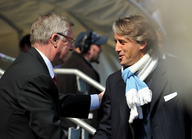 Soccer - Barclays Premier League - Manchester City v Manchester United - City of Manchester Stadium