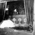 A luxury cabin, one of two apartments which cost £870 to hire for the maiden voyage of the Titanic.