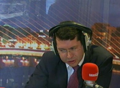 Rónán Mullen on Newstalk's Lunchtime programme today