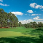 Par 4, 350 yards
The shortest par four on the course and a real teaser, it features four bunkers to the left of the fairway. The pear-shaped green with steep slope in front allows for some wicked pin placings. It has been changed less than any other hole over the years.