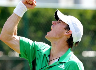 McGee won all three of the Davis Cup matches that he was involved in.