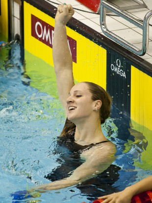 Nocher will be competing in the 200m backstroke today.