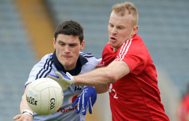 Diarmuid Connolly with Michael Shields 8/4/2012