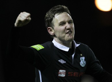 Gary Twigg: crucial goal.