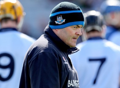 Daly watched on, as his side were beaten 4-12 to 0-19.